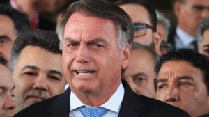 Bolsonaro durante julgamento no STF