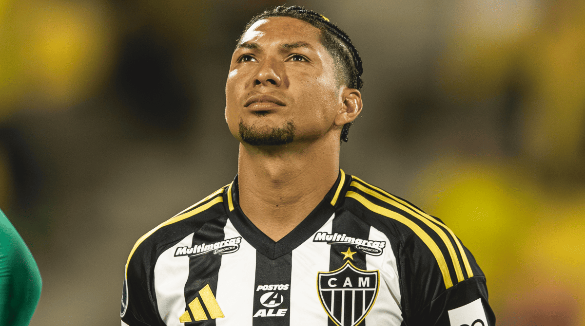 Rony antes de jogo contra o Bucaramanga
