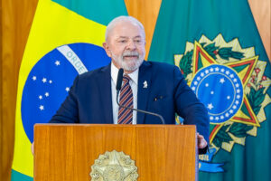 O presidente Lula