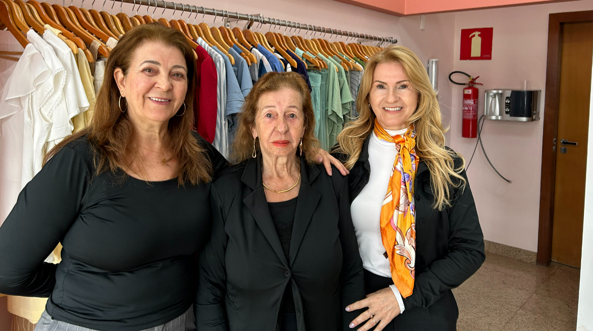 Eliana, Neli e Glória