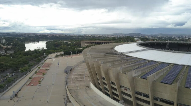 mineirão visto de cima