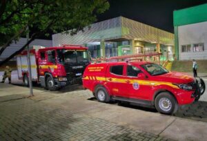 Incêndio em empresa de gás
