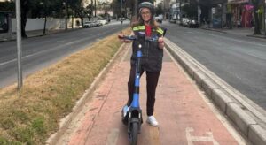 Patinetes elétricas sendo testadas em Belo Horizonte