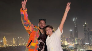 neymar ao lado de davi lucca
