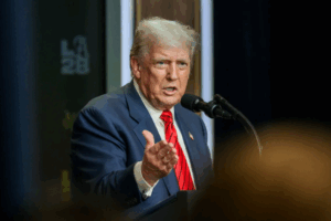 O presidente dos Estados Unidos, Donald Trump