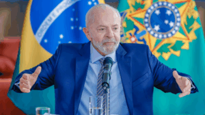 O presidente Luiz Inácio Lula da Silva