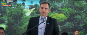 O senador Rodrigo Pacheco