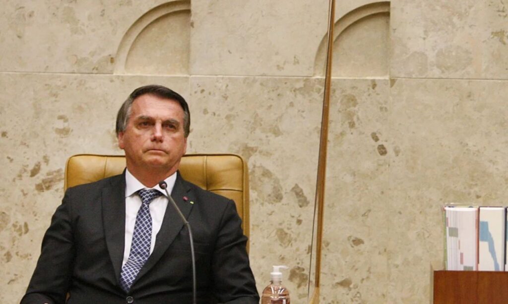 O ex-presidente Jair Bolsonaro