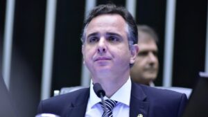 O Senador Rodrigo Pacheco