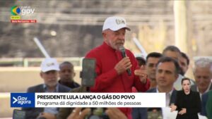 O presidente Lula em BH