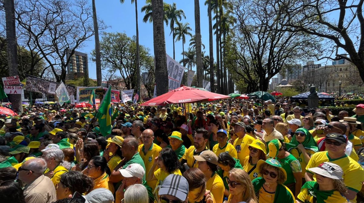 manifestantes bh