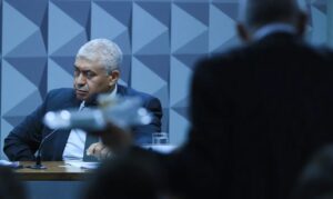 Empresário Rubens Oliveira Costa, apontado como sócio de Antônio Carlos Antunes, o chamado “Careca do INSS, durante a CPMI