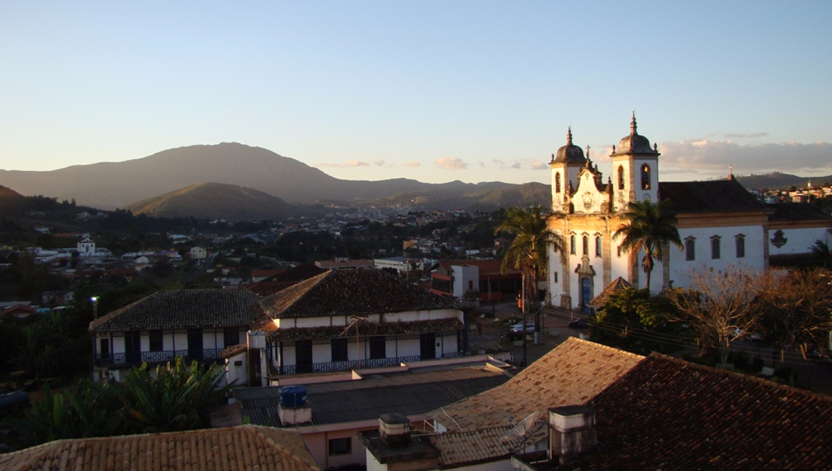 Vista da cidade de Caeté - MG