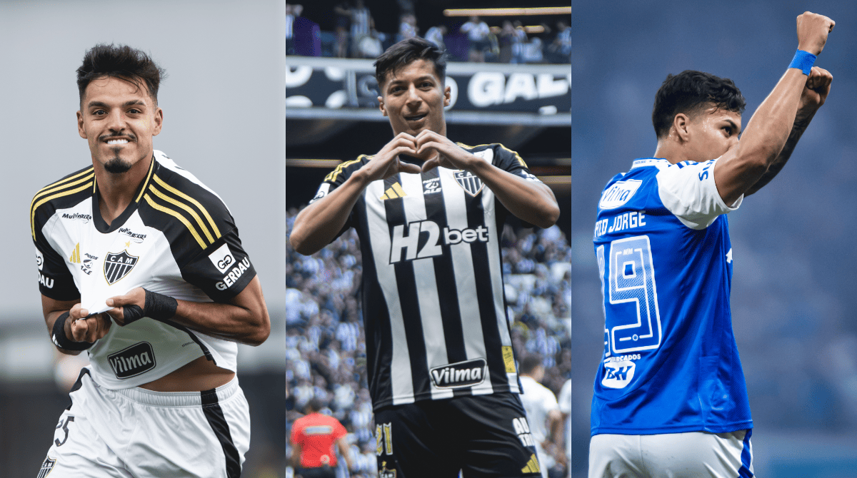 Gabriel Menino, Alan Franco e Kaio Jorge