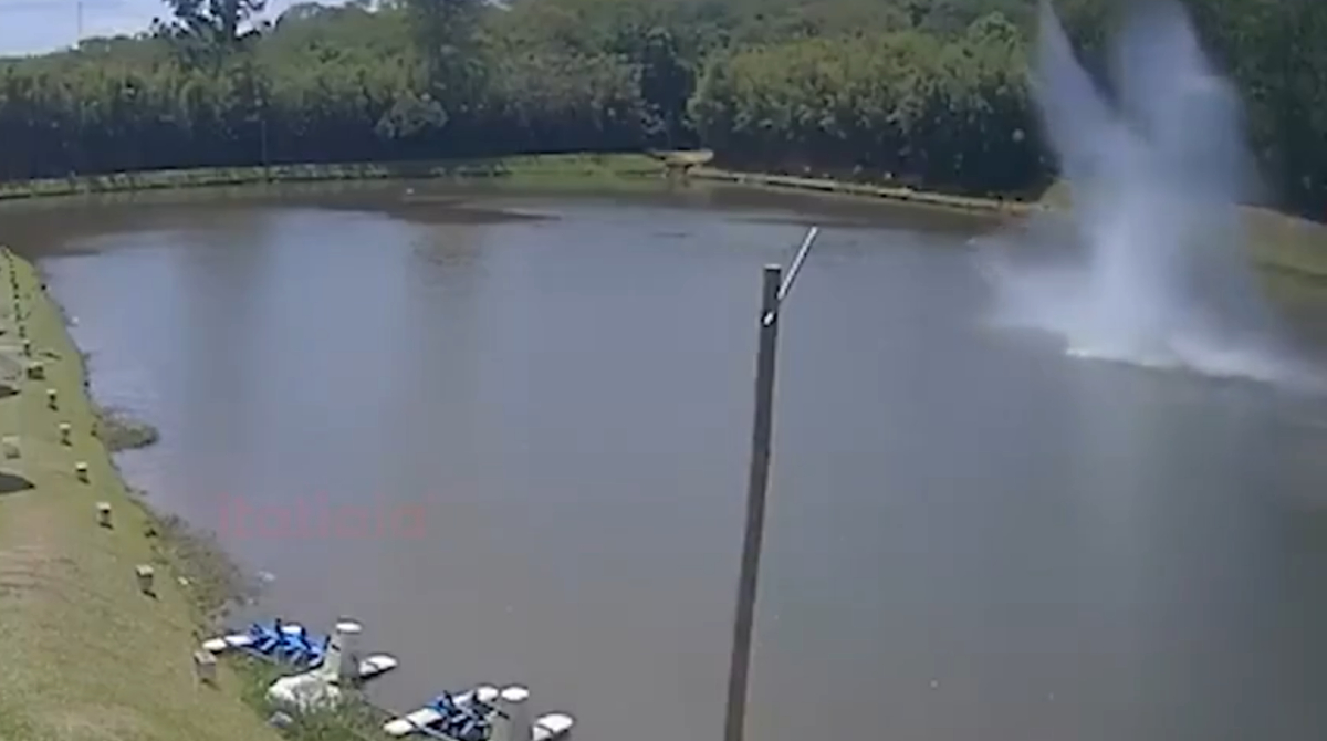 helicóptero caindo em são paulo