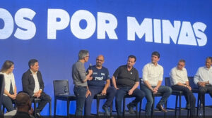 zema em evento do PSD