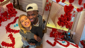 virginia ao lado de vini jr