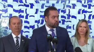 A expectativa de Claudio Castro e outros governadores da direita é de que a PL Antifacção seja votada no plenário até medos de dezembro. (Foto: Reprodução/Câmara)