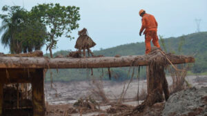 mariana após o rompimento da barragem do fundão