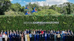 Líderes reunidos na COP30