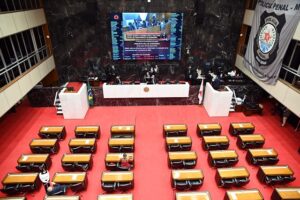 O plenário da Assembleia Legislativa de Minas Gerais