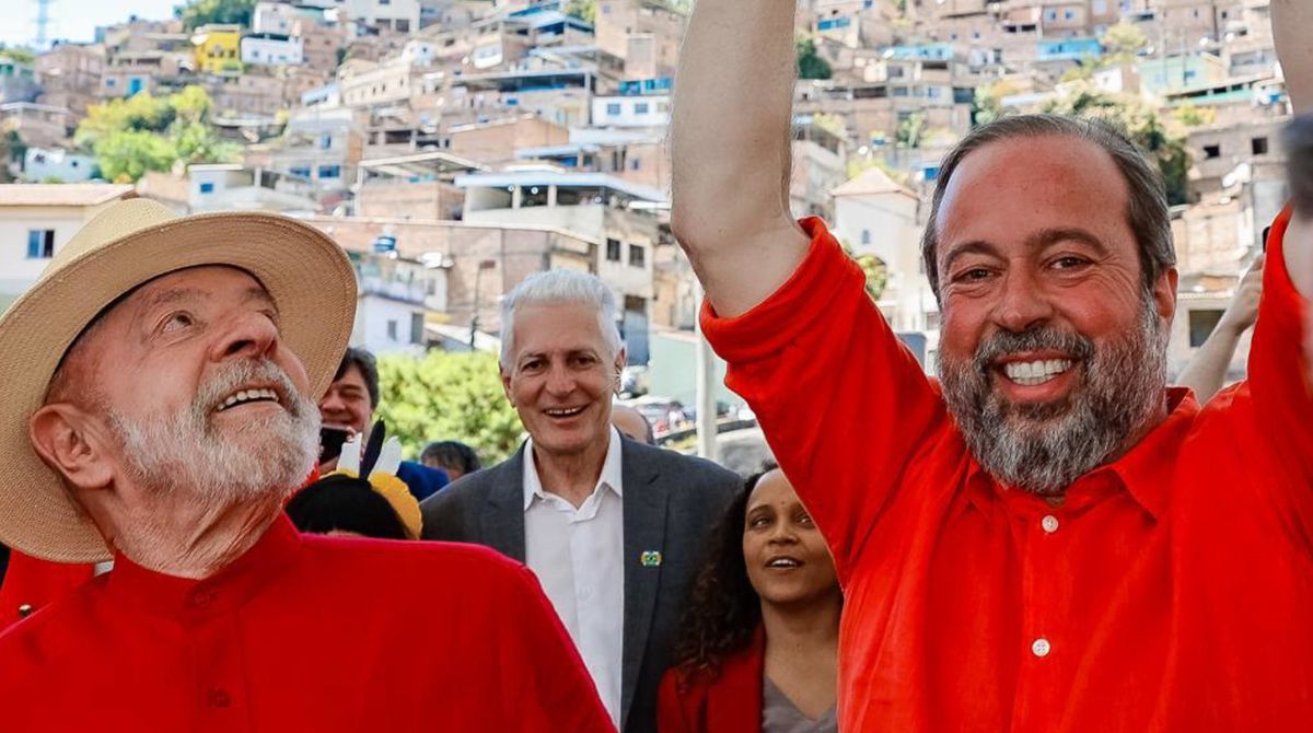 Lula e Alexandre Silveira