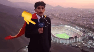 Jovem narrador peruano