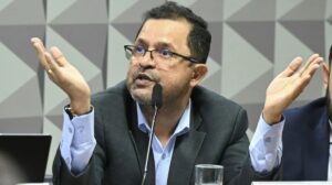 Jucimar Fonseca da Silva faltou a duas convocações anteriores e foi levado coercitivamente ao Senado. (Foto: Carlos Moura/Agência Senado)