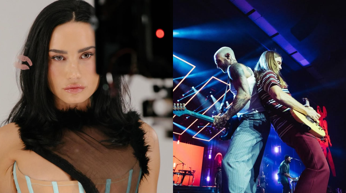 demi lovato e marron 5