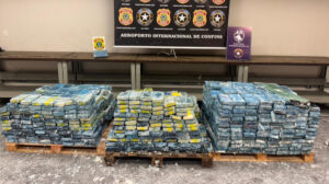 cocaína apreendida em confins