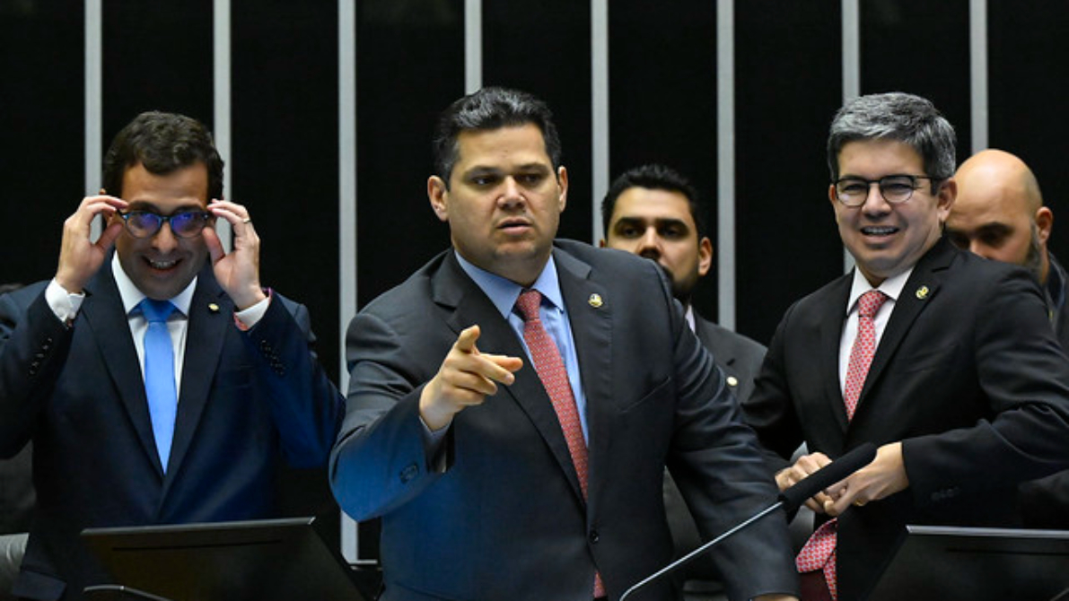 O senador Davi Alcolumbre