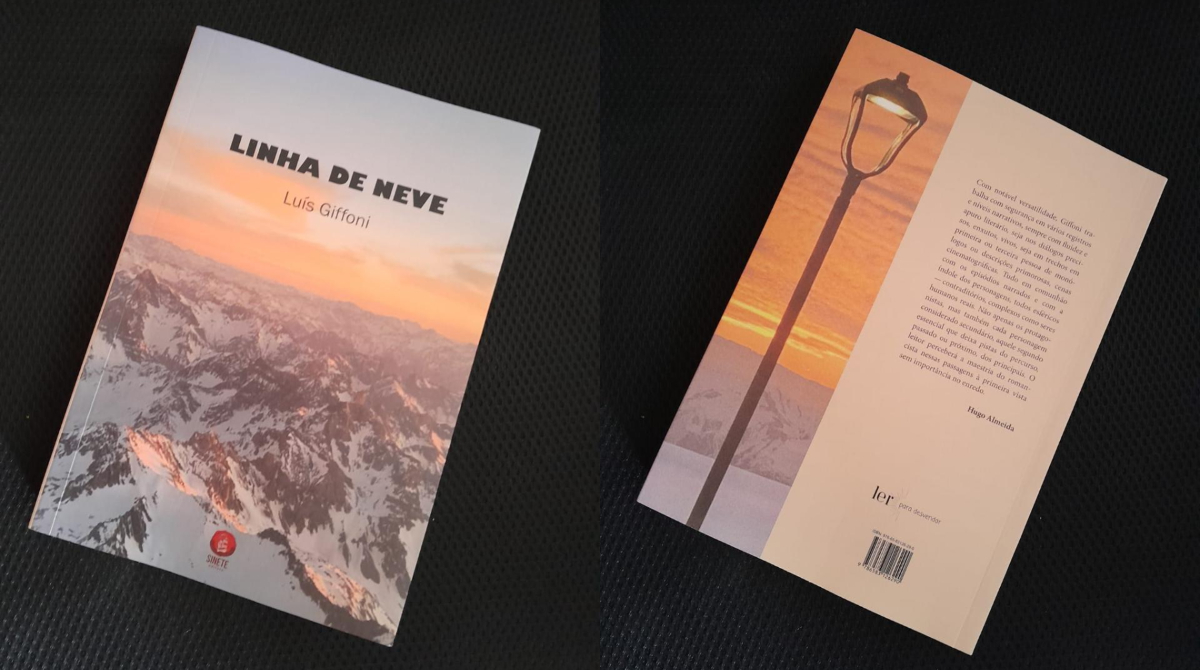 capa do livro linha de neve