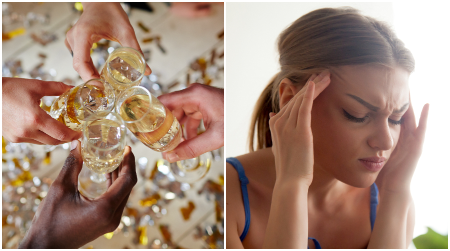 festa de fim de ano x dor de cabeça