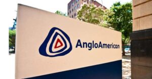 Uma visão da logo da Anglo American