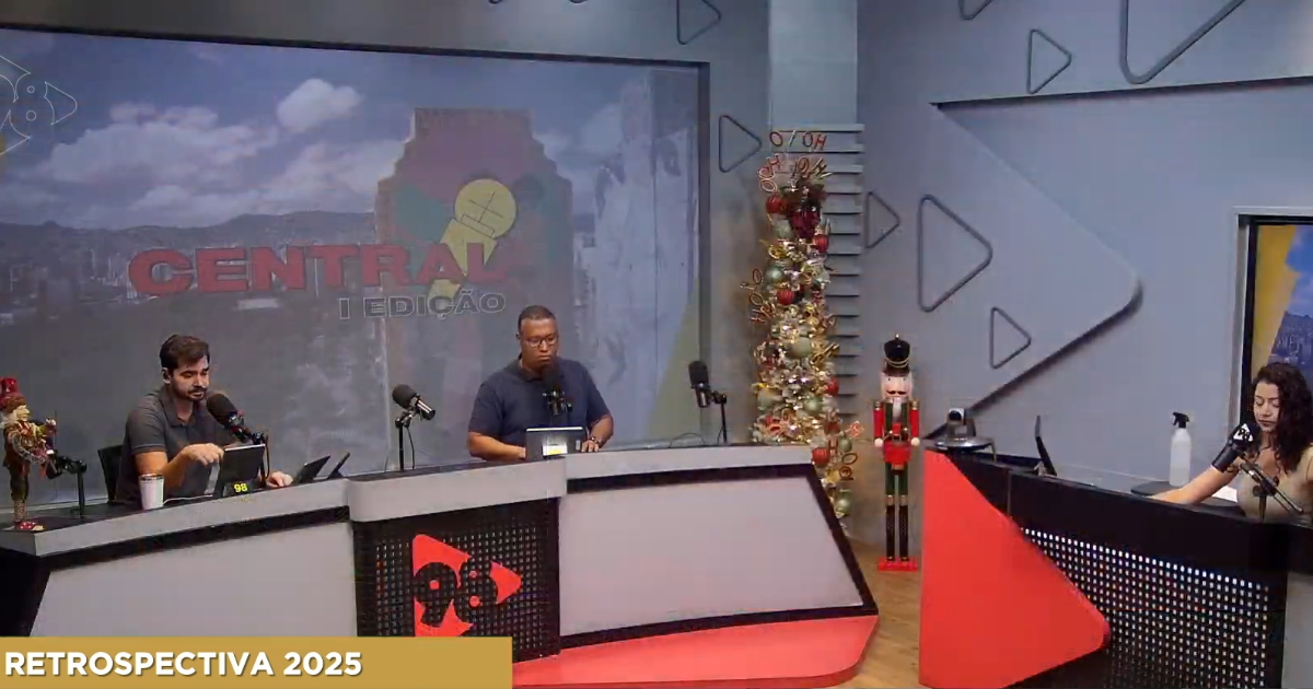 apresentadores da retrospectiva 2025 da rede 98