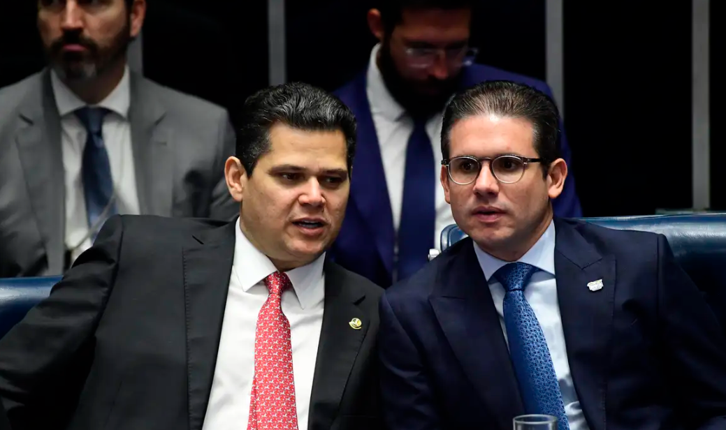 Os presidentes da Câmara e Senado, Hugo Motta e Davi Alcolumbre