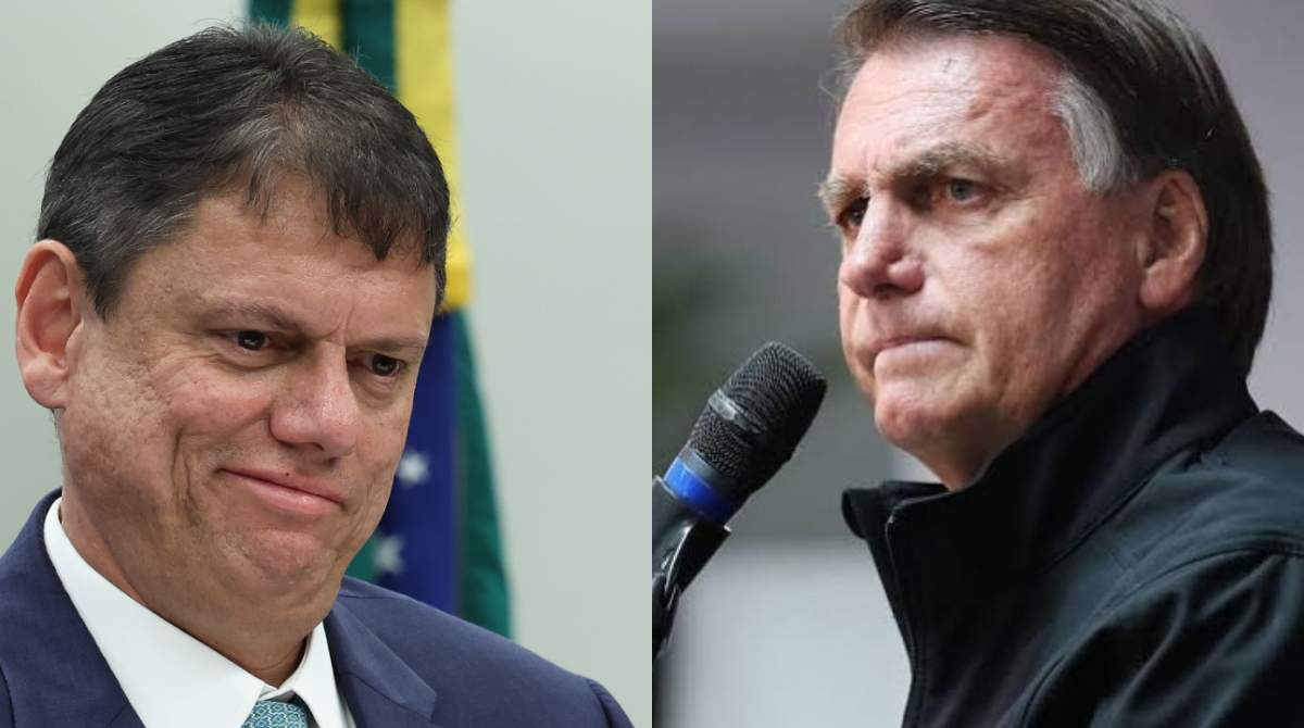 Tarcísio e Bolsonaro