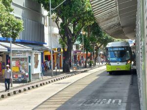 Linhas do Move, em BH, vista de longe