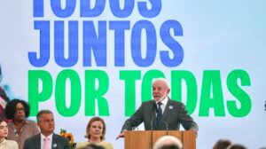 Lula enfatizou que a sociedade precisa passar por uma mudança cultural para combater o feminicídio. (Foto: Fabio Rodrigues-Pozzebom/Agência Brasil)