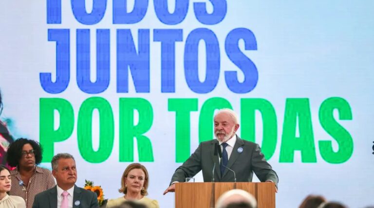 Lula enfatizou que a sociedade precisa passar por uma mudança cultural para combater o feminicídio. (Foto: Fabio Rodrigues-Pozzebom/Agência Brasil)