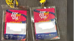 Credenciais apreendidas