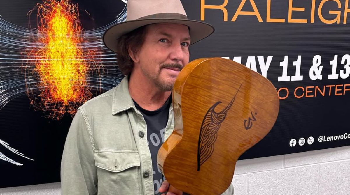 Eddie Vedder e sua esposa, Jill, fundaram a EB Research Partnership (EBRP) em 2010 após o filho de um amigo receber o diagnóstico da doença. (Foto: Reprodução/Instagram/Eddie Vedder)