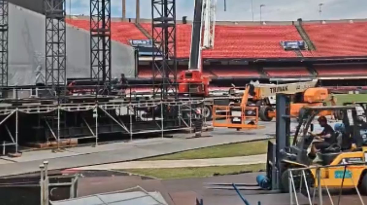 AC/DC fará três shows no Brasil nas próximas duas semanas. (Foto: Reprodução/X/José Norberto Flesch)