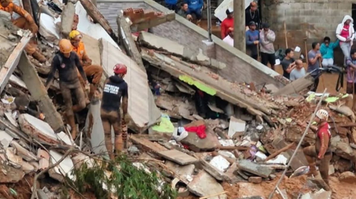 Presidente do Sebrae Minas anunciou o auxílio aos empreendedores afetados pelas chuvas na Zona da Mata. (Foto: Reprodução/CBMMG)