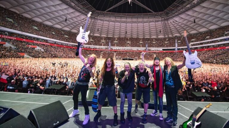 Celebrando 50 anos de carreira, o Iron Maiden deve retornar apenas em 2028 após o encerramento da "Run For Your Lives Tour". (Foto: Reprodução/Instagram/Iron Maiden)