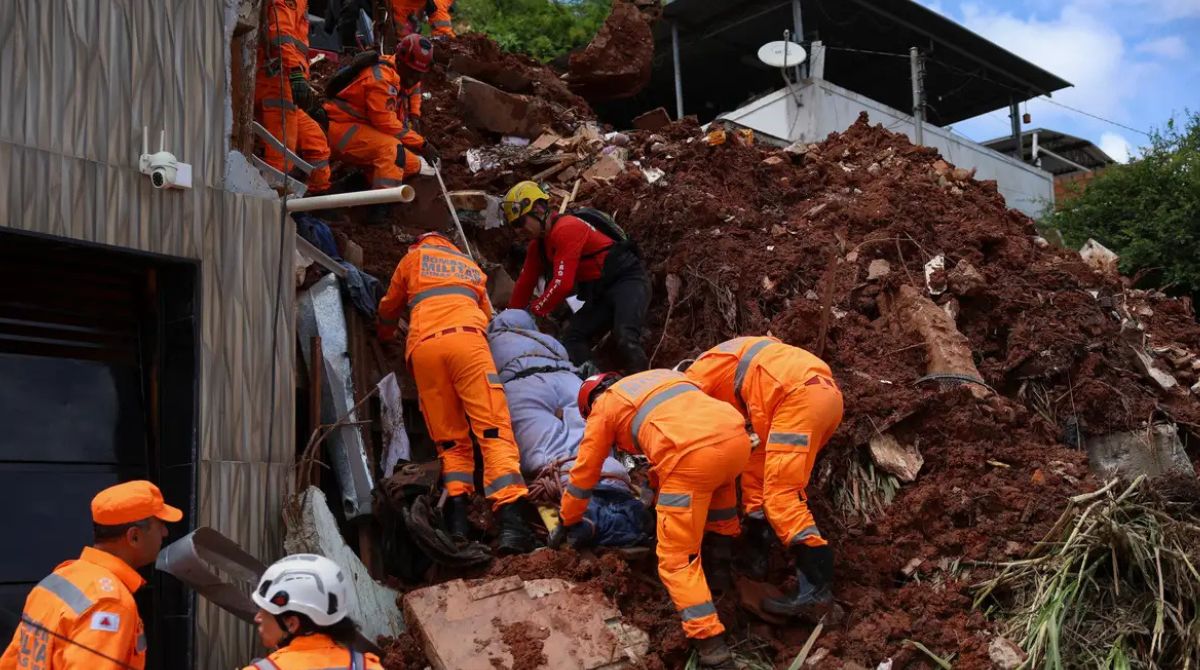 Bombeiros na Zona da Mata