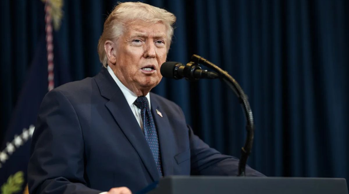 Trump disse não ter conhecimento sobre situação de saúde do líder do Irã: 'Me disseram que ele perdeu uma perna'. (Foto: Divulgação/WhiteHouse)