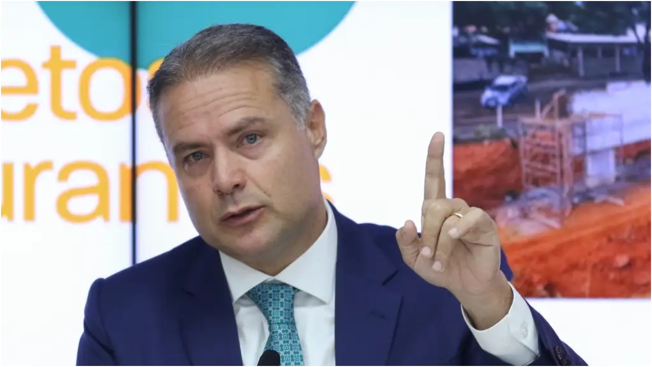 O Ministro dos Transportes, Renan Filho