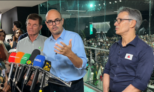 Mateus Simões, Antônio de Salvo e Romeu Zema