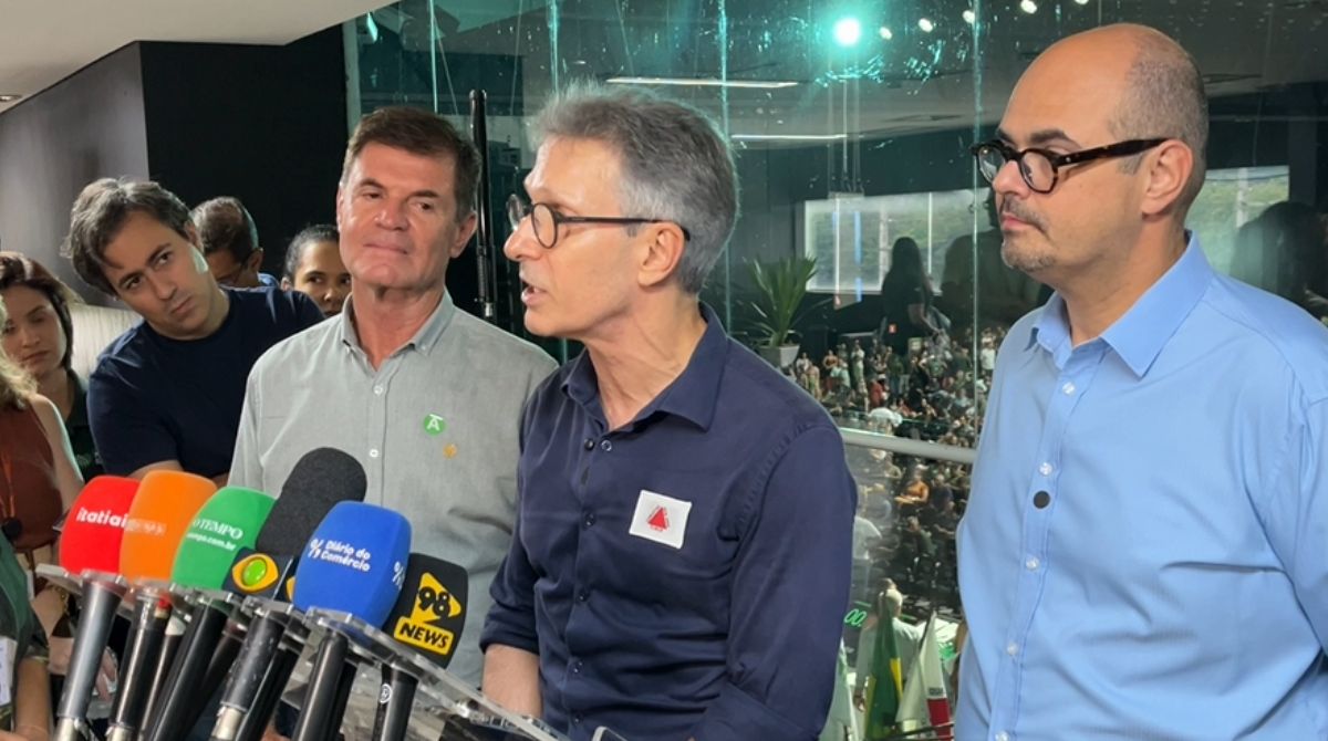 Zema pontuou que o movimento grevista de trabalhadores da Fhemig tem motivações políticas por se tratar de um ano eleitoral. (Foto: Rafael Mendonça/Rede 98)